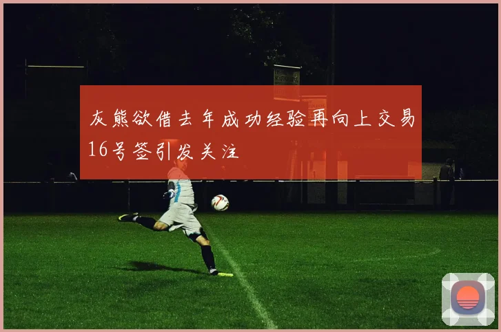 灰熊欲借去年成功经验再向上交易16号签引发关注